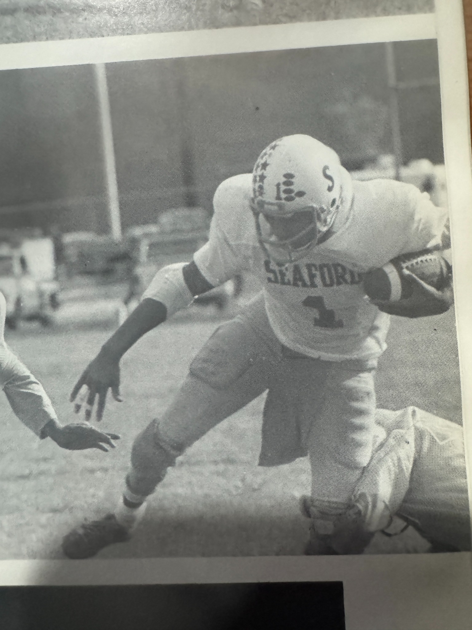 Seaford football ball carrier