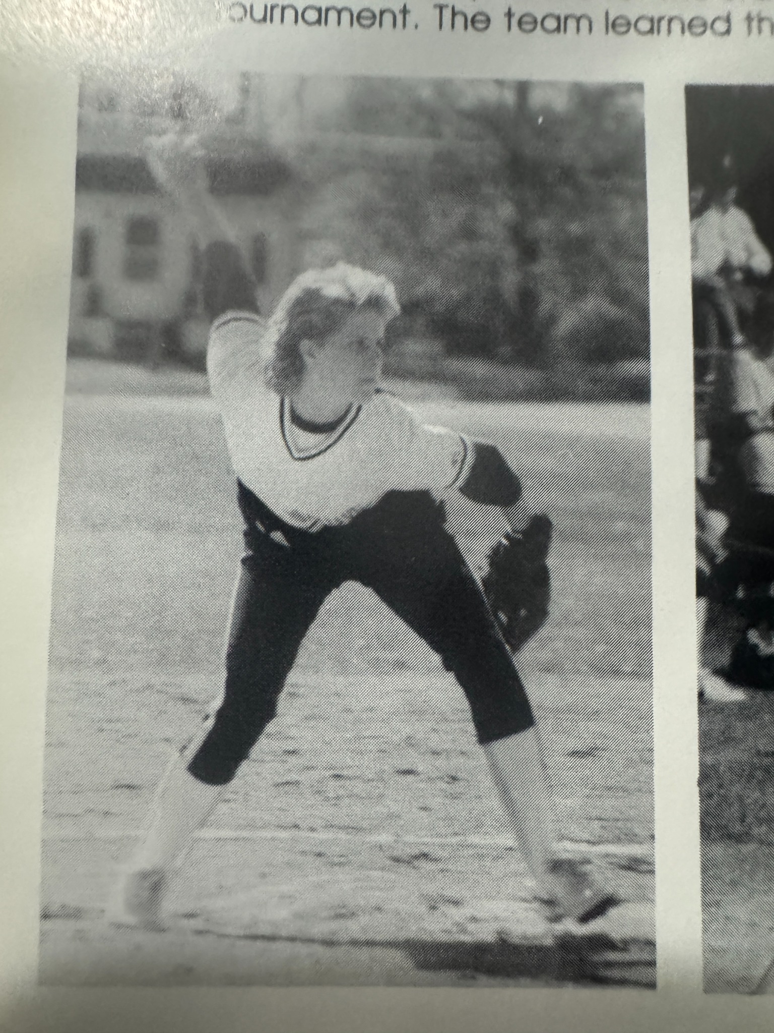 Seaford softball pitcher